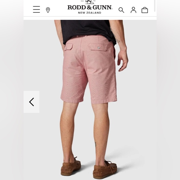 Rodd & Gunn,The Gunn 9" Short, color sienna, size 30 - Picture 2 of 6